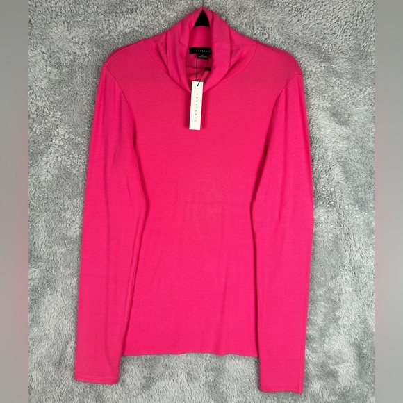 NWT Sanctuary Long Sleeve Turtleneck Ribbed Blouse Top Women’s,Size XL - Picture 15 of 15